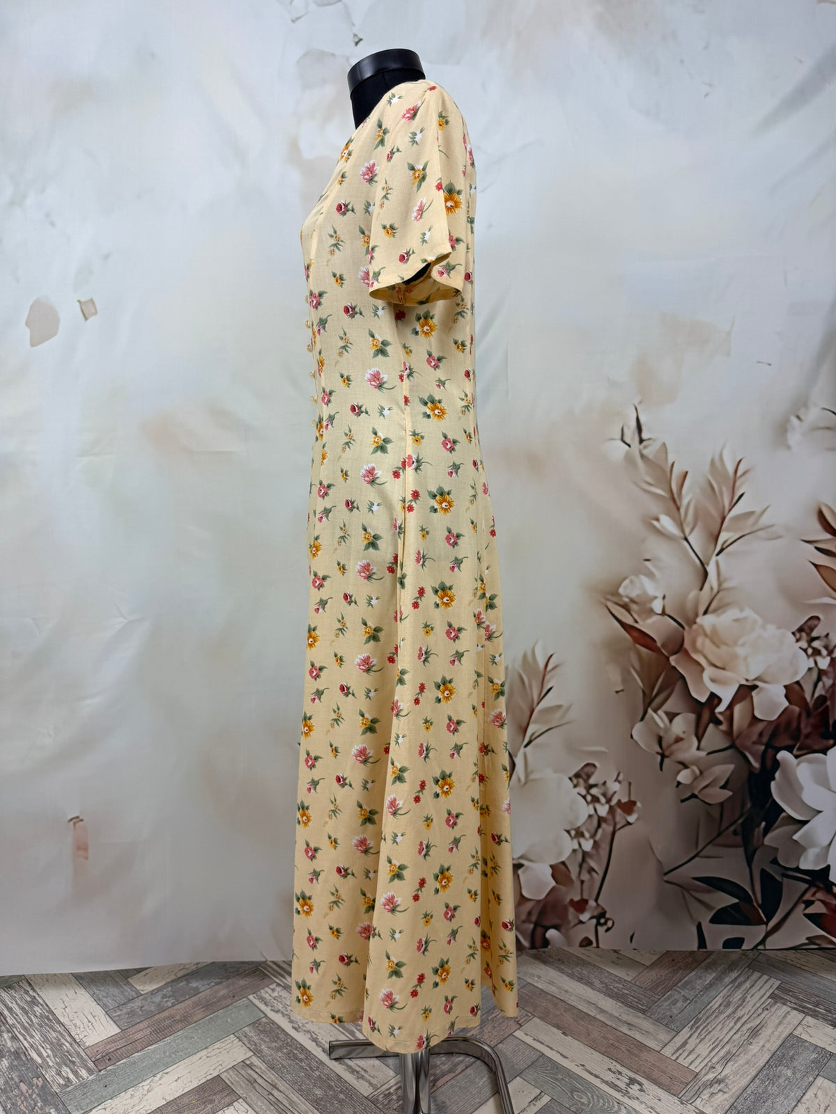 Rochie maxi florală Donna di Trento din vâscoză
