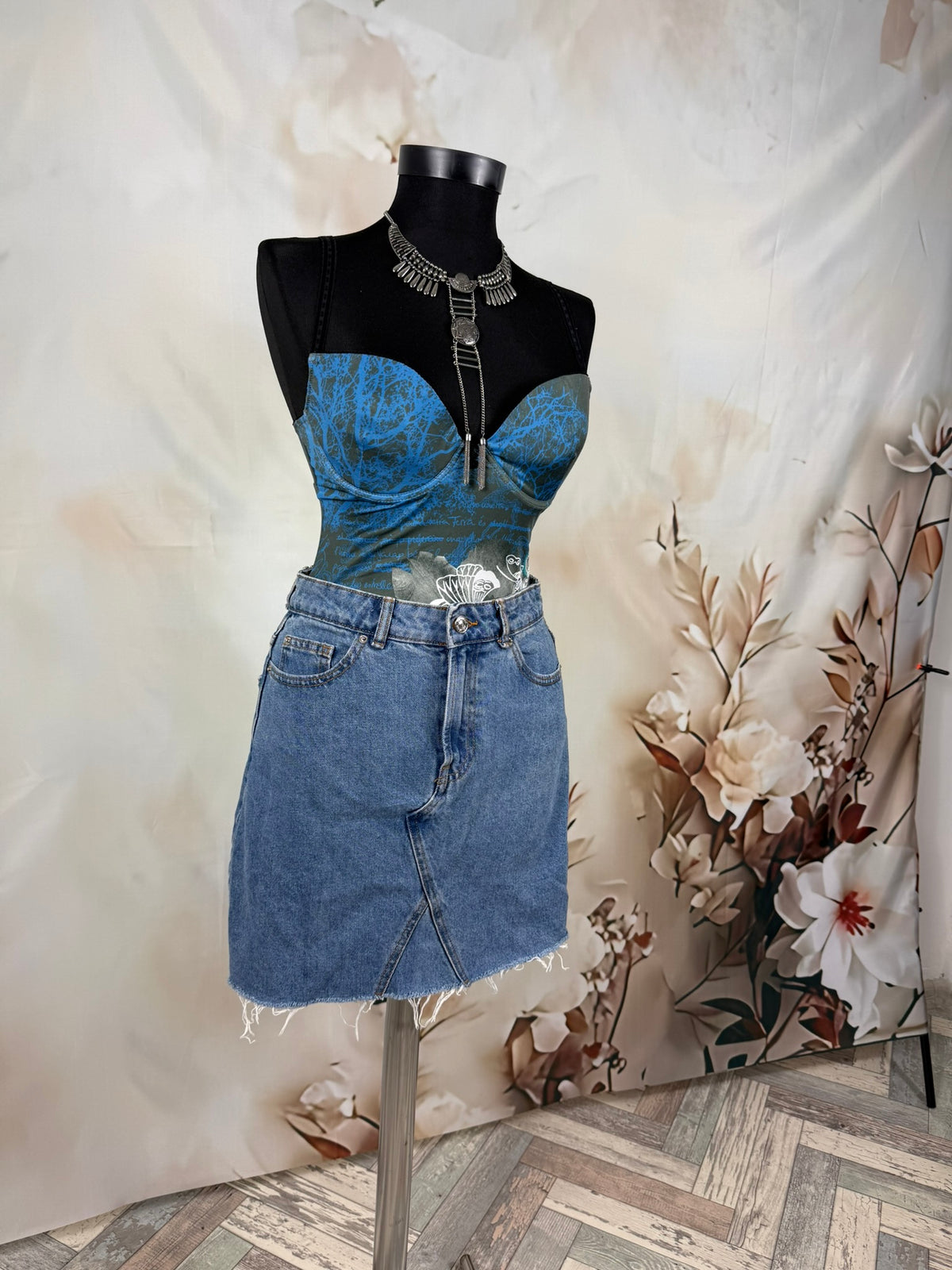 Maiou Desigual cu Bust Structurat și Print Grafic
